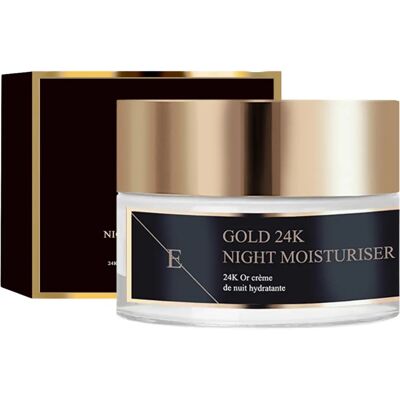 Erth Skin London 24k Goud Nachtcrème - Hydraterende Nachtcrème Erth Skin London 24k Goud Nachtcrème - Hydraterende Nachtcrème