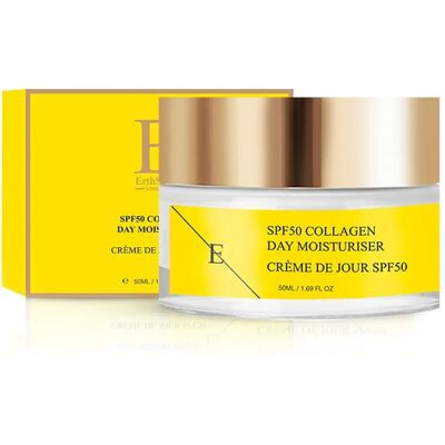 Erth Skin London Collageen SPF 50 Dagcrème Erth Skin London Collageen SPF 50 Dagcrème