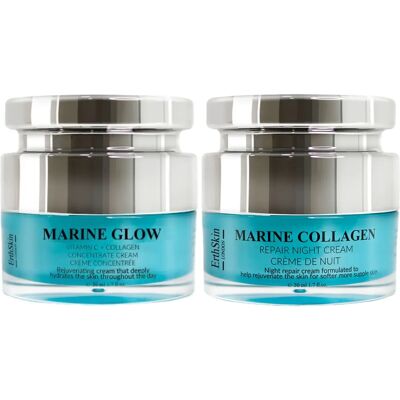 Erth Skin London Marine Glow + Vitamine C Nachtcrème - Nachtcrème Erth Skin London Marine Glow + Vitamine C Nachtcrème - Nachtcrème