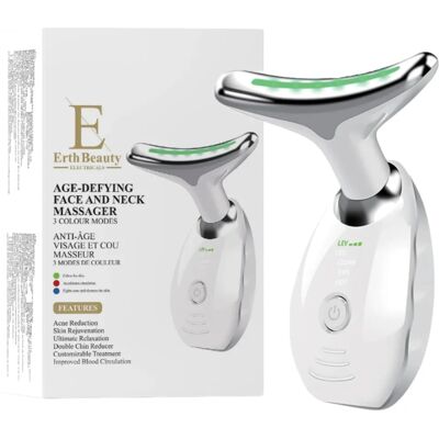 Erth Skin London Unisex Age-Defying Face and Neck Massager - Facial and Neck Massager Erth Skin London Unisex Age-Defying Face and Neck Massager - Facial and Neck Massager