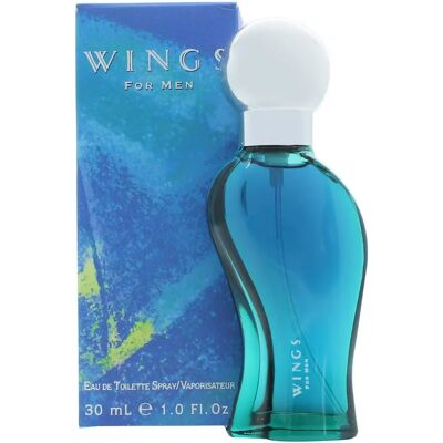 Giorgio Beverly Hills Wings for Men Eau De Toilette - Fragrance, 30ml Spray Giorgio Beverly Hills Wings for Men Eau De Toilette - Fragrance, 30ml Spray