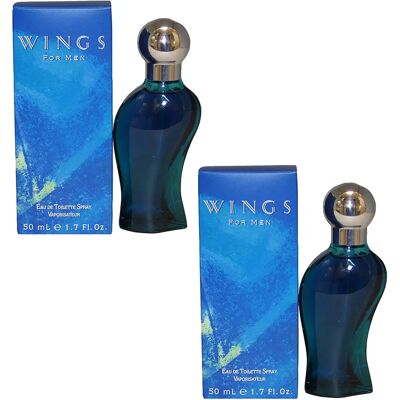 Giorgio Beverly Hills Wings for Men Eau de Toilette - Green - 50ml Giorgio Beverly Hills Wings for Men Eau de Toilette - Green - 50ml