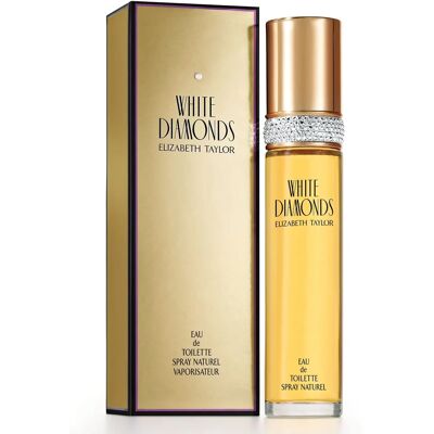 Elizabeth Taylor White Diamonds Eau De Toilette - Floral 50ml Elizabeth Taylor White Diamonds Eau De Toilette - Floral 50ml