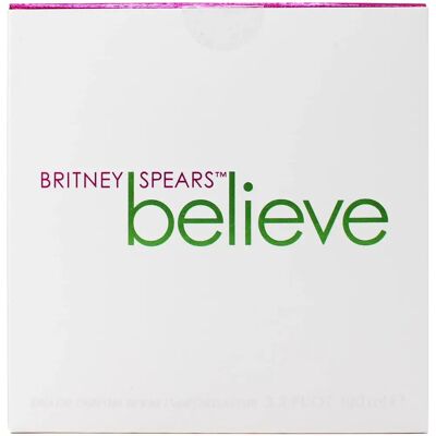 Britney Spears Believe Eau De Parfum 3.4 oz - Kwiatowo-owocowa perfuma Britney Spears Believe Eau De Parfum 3.4 oz - Kwiatowo-owocowa perfuma