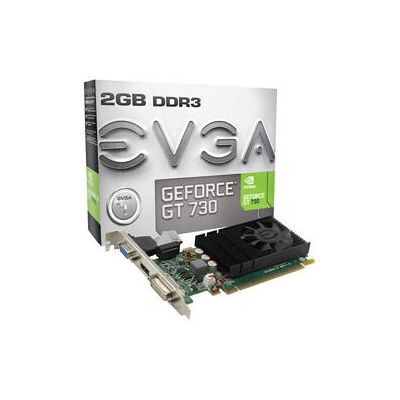 EVGA GeForce GT 730 2 GB GDDR5 PCI-E Low Profile - Graphics Card EVGA GeForce GT 730 2 GB GDDR5 PCI-E Low Profile - Graphics Card