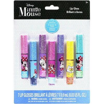 Zestaw 7 błyszczących sztyftów do ust Minnie Mouse Minnies Boutique Zestaw 7 błyszczących sztyftów do ust Minnie Mouse Minnies Boutique