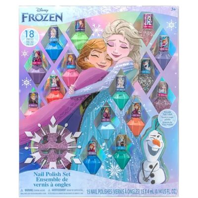 Townley Girl Disney Frozen Nagellak Set - Kinderen, 15 Kleuren, Niet Giftig, Peel-Off Townley Girl Disney Frozen Nagellak Set - Kinderen, 15 Kleuren, Niet Giftig, Peel-Off