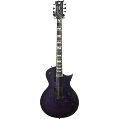 ESP LTD EC-1000 QM Durchsichtig Lila Sonnenaufgang - E-Gitarre ESP LTD EC-1000 QM Durchsichtig Lila Sonnenaufgang - E-Gitarre