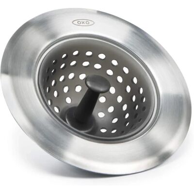 Filtrino per lavello Oxo Good Grips - Trappola per residui alimentari, lavabile in lavastoviglie Filtrino per lavello Oxo Good Grips - Trappola per residui alimentari, lavabile in lavastoviglie