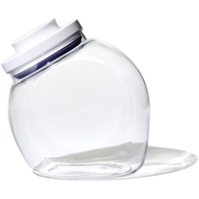 Oxo 1128580 Pladsbesparende opbevaringskrukke 2.8L Hvid Oxo 1128580 Pladsbesparende opbevaringskrukke 2.8L Hvid