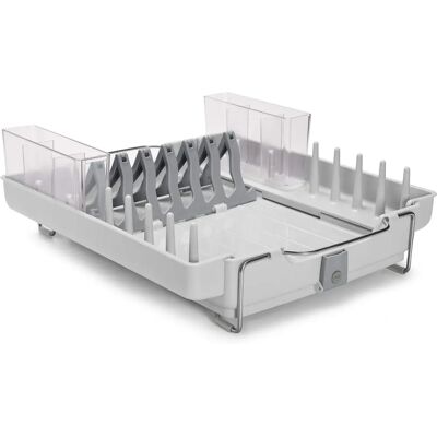 OXO Good Grips Rastrelliera per piatti pieghevole e convertibile - Rastrelliera per piatti OXO Good Grips Rastrelliera per piatti pieghevole e convertibile - Rastrelliera per piatti