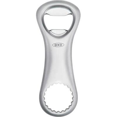 Oxo Good Grips Rostfritt Stål Flaskeöppnare - Flaska Öppnare - Silver Oxo Good Grips Rostfritt Stål Flaskeöppnare - Flaska Öppnare - Silver