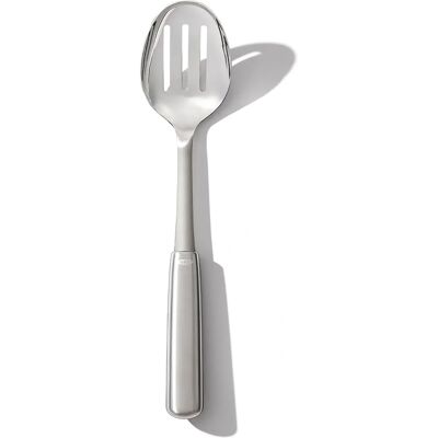 Cuchara de Cocina con Ranuras de Acero Inoxidable OXO - Cocinar, Revolver, Colar Cuchara de Cocina con Ranuras de Acero Inoxidable OXO - Cocinar, Revolver, Colar