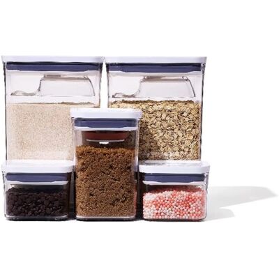 Kit de stockage pour cuisson OXO Pop - 8 pièces - Publicité Kit de stockage pour cuisson OXO Pop - 8 pièces - Publicité