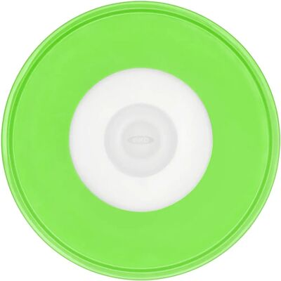 Herbruikbaar siliconen deksel OXO Good Grips 20cm, Groen – Cover voor kommen en containers Herbruikbaar siliconen deksel OXO Good Grips 20cm, Groen – Cover voor kommen en containers
