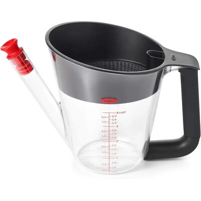 Séparateur de graisse OXO Good Grips 4 Tasses - Séparateur de graisse - Publicité Séparateur de graisse OXO Good Grips 4 Tasses - Séparateur de graisse - Publicité