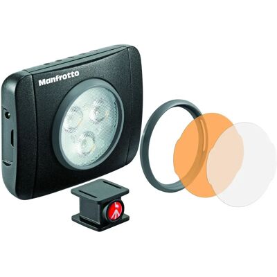 Manfrotto MLUMIEPL-BK Flash pour Appareil Photo - Flash pour Appareil Photo - Publicité Manfrotto MLUMIEPL-BK Flash pour Appareil Photo - Flash pour Appareil Photo - Publicité