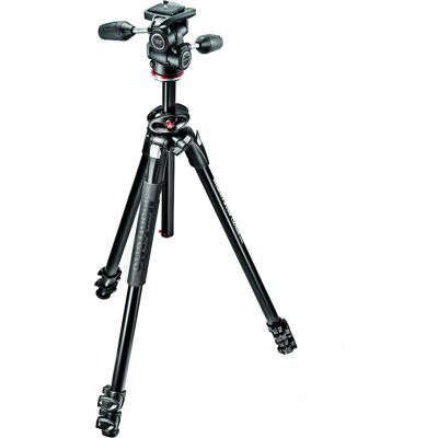 Manfrotto MK290DUA3-3W Stativ - Manfrotto MK290DUA3-3W, Schwarz, Vielseitig, Leicht Manfrotto MK290DUA3-3W Stativ - Manfrotto MK290DUA3-3W, Schwarz, Vielseitig, Leicht