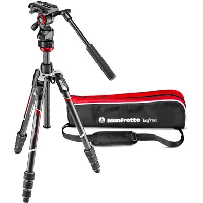 Manfrotto Befree Live Włókno węglowe statyw - Wideo Manfrotto Befree Live Włókno węglowe statyw - Wideo