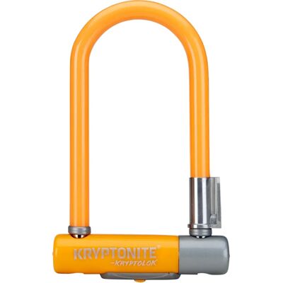 Kryptonite Kryptolok 2 Mini 7 Orange U-lock - Bike Security Kryptonite Kryptolok 2 Mini 7 Orange U-lock - Bike Security