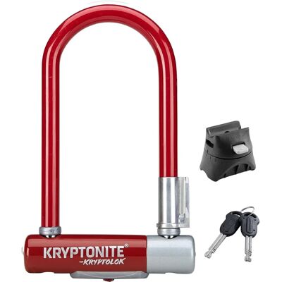 Kryptonite Kryptolok Mini-7 Bike U-Lock - Heavy Duty Security Kryptonite Kryptolok Mini-7 Bike U-Lock - Heavy Duty Security