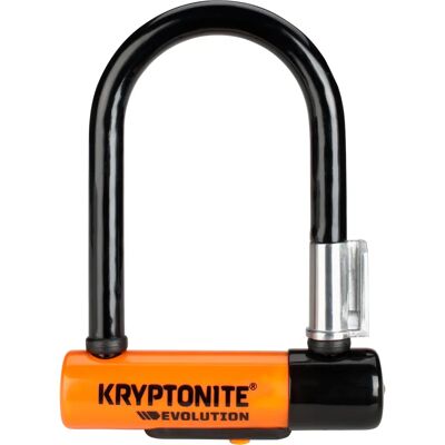 Kryptonite Mini-5 U-lock - Czarny/Pomarańczowy Kryptonite Mini-5 U-lock - Czarny/Pomarańczowy