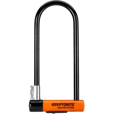 Kryptonite Evolution Long U-Lock Svart/Oransje - Sykkellås Kryptonite Evolution Long U-Lock Svart/Oransje - Sykkellås