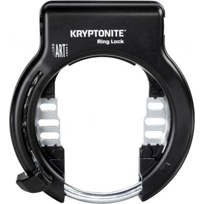 Serratura per bici Kryptonite con support retrattile e presa - Nero Serratura per bici Kryptonite con support retrattile e presa - Nero