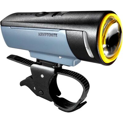Faro anteriore Kryptonite Incite X6 USB - 60 lumen - Nero/Grigio/Giallo Faro anteriore Kryptonite Incite X6 USB - 60 lumen - Nero/Grigio/Giallo