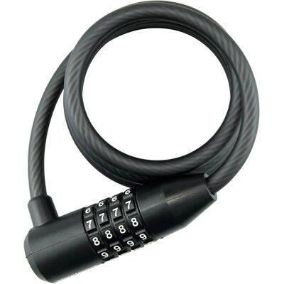 Kryptonite KryptoFlex 815 - Cable Lock with 4-digit Combo - Black Kryptonite KryptoFlex 815 - Cable Lock with 4-digit Combo - Black