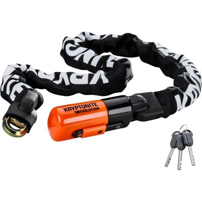 Kryptonite Bike Lock - 120cm, Black & Orange - High Security Kryptonite Bike Lock - 120cm, Black & Orange - High Security