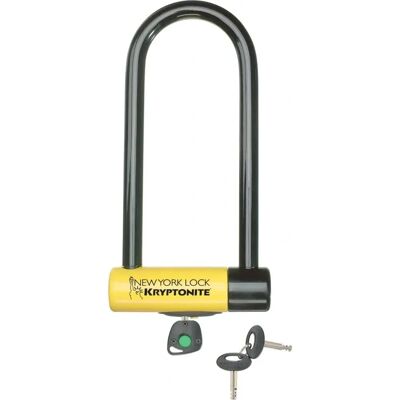 Kryptonite M18 U-Lock - Preto - Sold Secure Gold - Segurança de Bicicleta Kryptonite M18 U-Lock - Preto - Sold Secure Gold - Segurança de Bicicleta