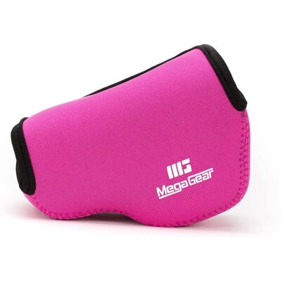 Funda de cámara MegaGear MG737 - Negro, Rosa Funda de cámara MegaGear MG737 - Negro, Rosa