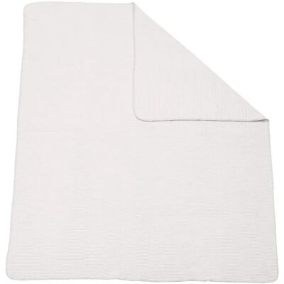DONE Coco Beigene Baumwoll-Wohndecke mit Streifen DONE Coco Beigene Baumwoll-Wohndecke mit Streifen