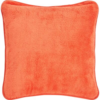 Softie Dekokissen - 45x45 cm - Rot - Dekor. Softie Dekokissen - 45x45 cm - Rot - Dekor.