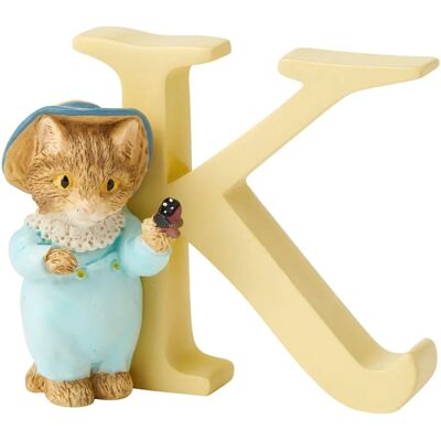 Figura de Tom Kitten de Beatrix Potter - Ilustrações originais Letra K Figura de Tom Kitten de Beatrix Potter - Ilustrações originais Letra K