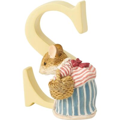 Beatrix Potter Mrs Tittlemouse Resin Ornament S - Cream - Ornament Beatrix Potter Mrs Tittlemouse Resin Ornament S - Cream - Ornament