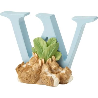 Decorazione in resina Flopsy Bunnies di Beatrix Potter - Blu - 7 cm Decorazione in resina Flopsy Bunnies di Beatrix Potter - Blu - 7 cm