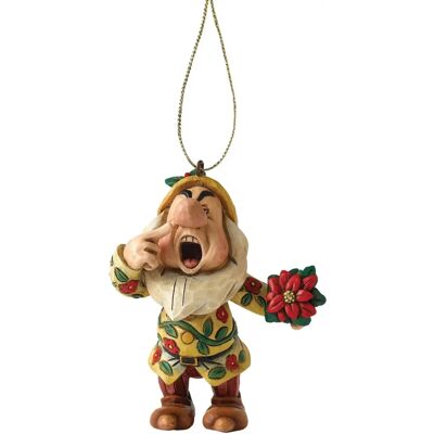 Jim Shore Sneezy Disney Ornament - Resin - 7cm Jim Shore Sneezy Disney Ornament - Resin - 7cm
