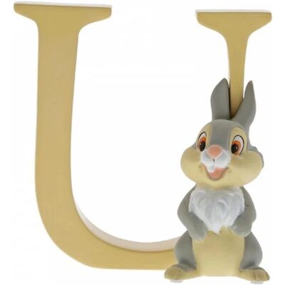 Disney Thumper Bokstav U Figur - Förtrollande Samling Disney Thumper Bokstav U Figur - Förtrollande Samling