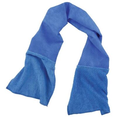 Serviette de Main Bleue Ergodyne 12490 - Serviette Rafraîchissante - Publicité Serviette de Main Bleue Ergodyne 12490 - Serviette Rafraîchissante - Publicité
