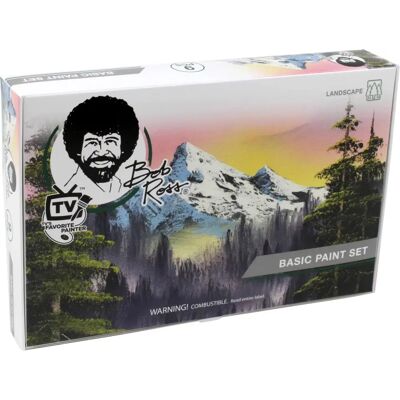 Bob Ross Model Landscape Oil Paint Set - Paint Set Bob Ross Model Landscape Oil Paint Set - Paint Set