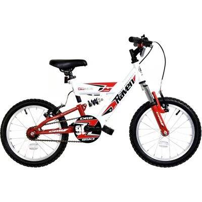 Dallingridge Raven Full Suspension Mountain Bike - 16" Wheel for Boys Dallingridge Raven Full Suspension Mountain Bike - 16" Wheel for Boys