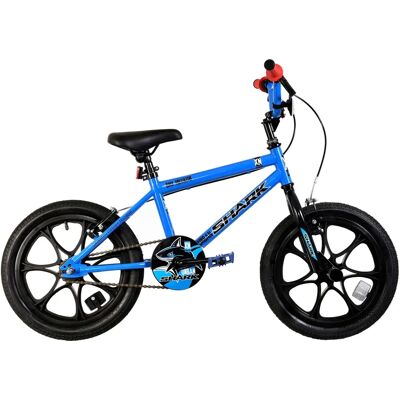 XN - Urban Shark Kids 16 BMX - Gloss Blue/Black - Bicycle XN - Urban Shark Kids 16 BMX - Gloss Blue/Black - Bicycle