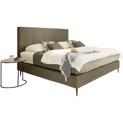 JOKA Mattina - Braunes Polsterbett mit 7-Zonen-Kaltschaummatratze - Bett JOKA Mattina - Braunes Polsterbett mit 7-Zonen-Kaltschaummatratze - Bett