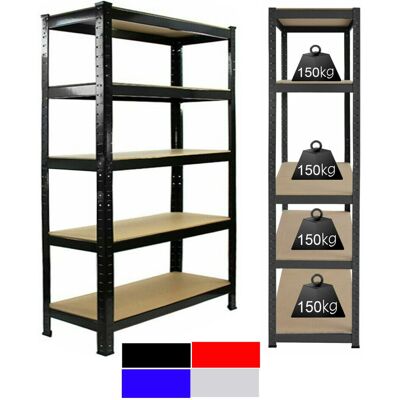 YouseaHome - Shelving Unit - 5 Tier - Galvanized YouseaHome - Shelving Unit - 5 Tier - Galvanized