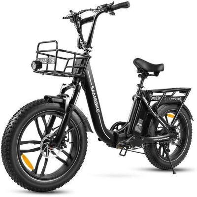 SMARTAI Samebike C05 Pro - Vélos électrique - 20" - Moteur 500W - Batterie 36V/13Ah - Shimano 7 vitesses - Frein à disque - Écran couleur - Publicité SMARTAI Samebike C05 Pro - Vélos électrique - 20" - Moteur 500W - Batterie 36V/13Ah - Shimano 7 vitesses - Frein à disque - Écran couleur - Publicité