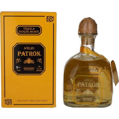 Patrón Añejo Tequila - Premium 40% 1L Geschenkbox Patrón Añejo Tequila - Premium 40% 1L Geschenkbox