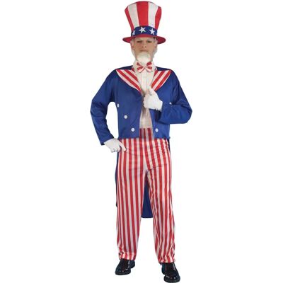 Déguisement Uncle Sam pour adultes - Bleu/Rouge/Blanc - Publicité Déguisement Uncle Sam pour adultes - Bleu/Rouge/Blanc - Publicité