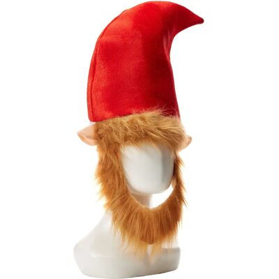 Orecchie e barba di elfo natalizio Rubies - Cappello da costume Orecchie e barba di elfo natalizio Rubies - Cappello da costume